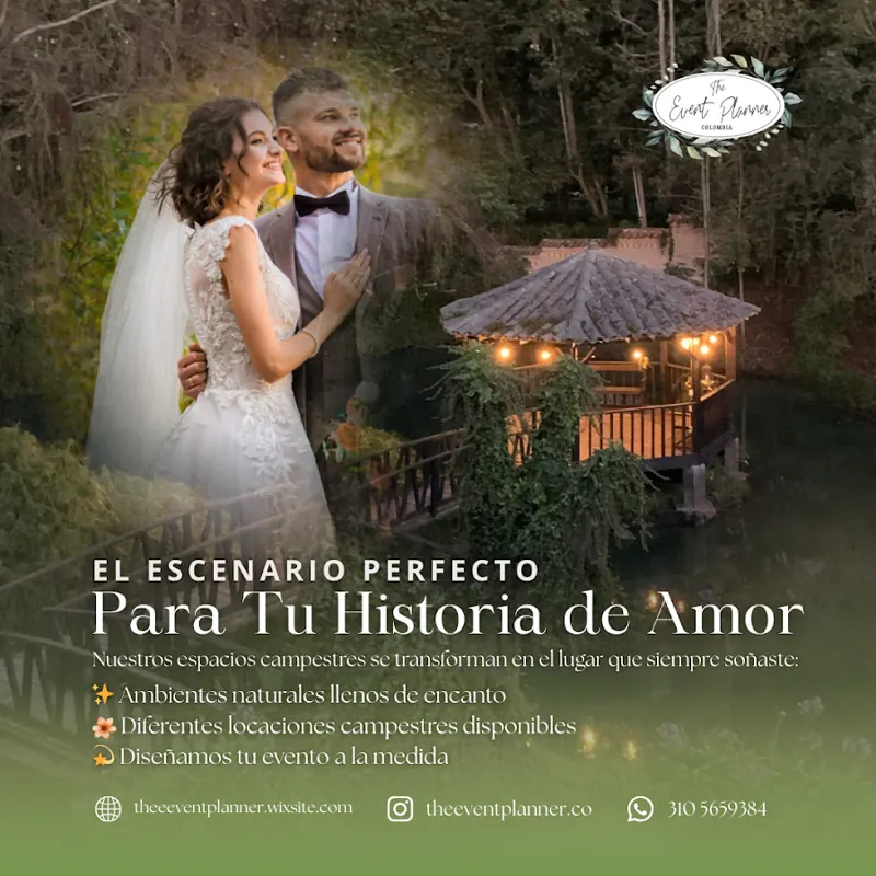 Pieza creada para The Event Planner: Pieza de planeación de bodas campestres